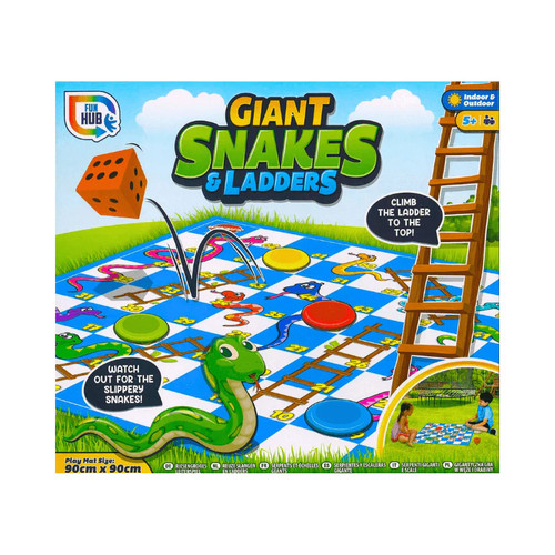 Outdoor giant snakes ladders - snakes,