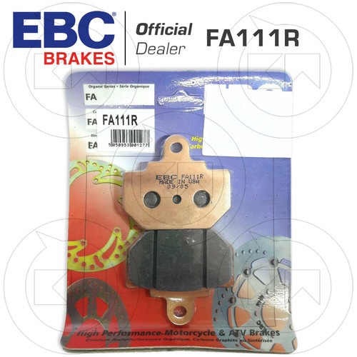 Brake pads rear sinter ebc - sinter,