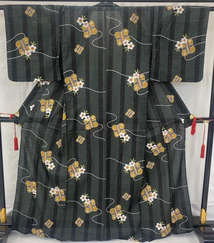 Japanese vintage kimono - vintage,
