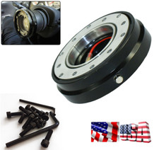 1X Universal Thin Steering Wheel Quick Release Hub Adapter Snap Off Boss Kit USA