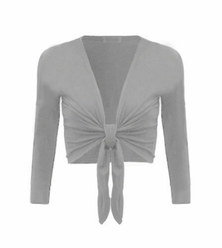 Womens tie crop shrug - womens, up