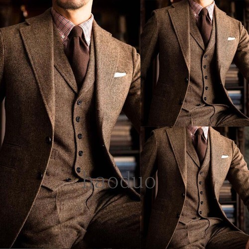 Tweed vintage men suits 3 - tweed,