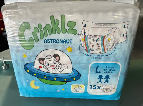 Crinklz astronaut print - crinklz,