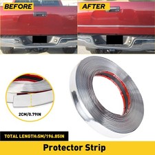 5M White Universal Car Door Scratch Protector Edge Seal Trim Guard Rubber Strip