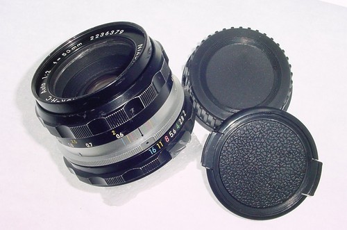 Nikon 50mm nikkor c - f2, nikkor-h.c