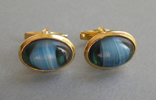 Vintage mid century blue - century, slag