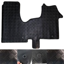 Fits Vauxhall Vivaro 2014 to 2019 Tailored Rubber Car Van Floor Front Mat 1pc