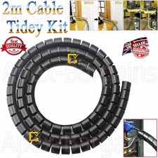 2m Cable Tidy Wire Organising