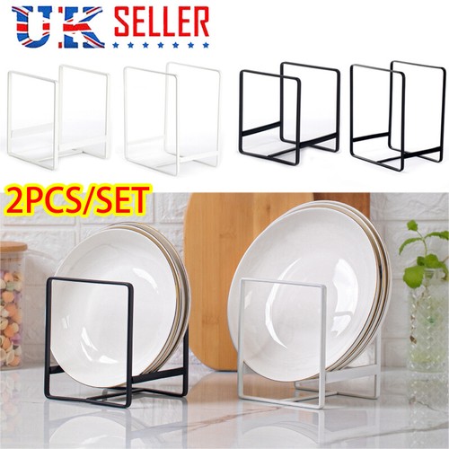 Upright plate storage rack - storage,