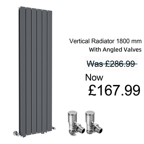 Vertical radiator anthracite - vertical,