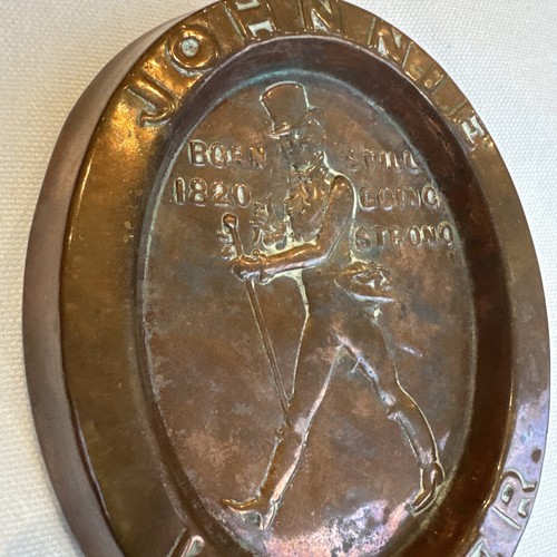 Antique copper johnnie walker - antique,