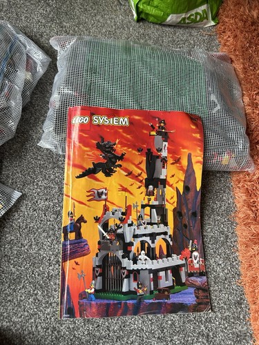 Lego system castle - lego, night