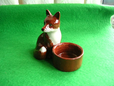 QUAIL POTTERY FOX T LITE HOLDER ( chs t2 )