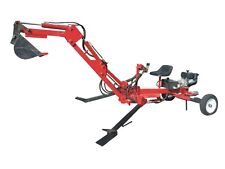 Towable Portable Backhoe Plans DIY Excavator Garden Digger Build Your Own