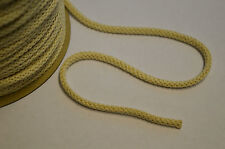 BRAIDED COTTON CORD ECRU ROPE