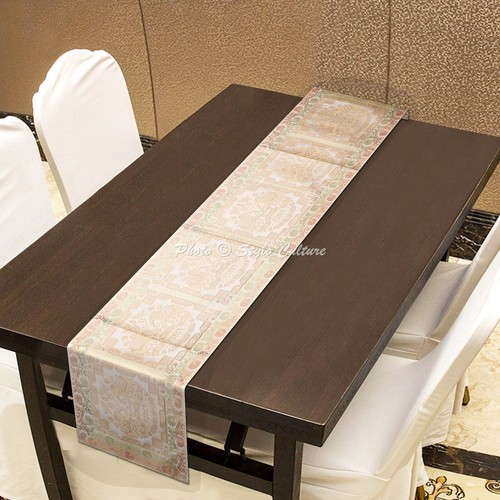 Bohemian jacquard table runner - bohemian,