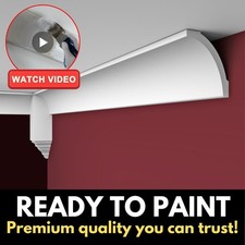 COVING CORNICE Wall Ceiling XPS HL100  Lightweight BEST QUALITY 68mm x 60mm