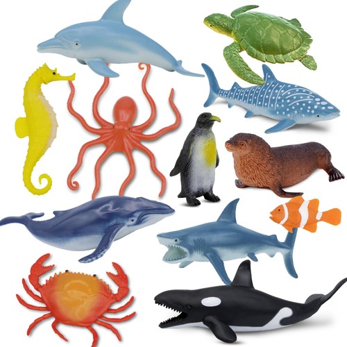 Ocean sea life toy - sea, figures