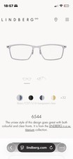 Lindberg 6544 Titanium Glasses