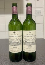 2 Empty Wine Bottles CHATEAU