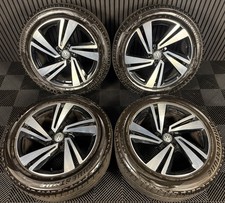 20'' GENUINE VW TOUAREG NEVADA BLACK DC ALLOY WHEELS ALLOYS TYRES Q7 760601025S