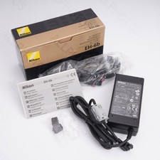 Genuine Nikon EH-6b AC Adapter for Nikon D200, D3, D3s, D2X - BOXED