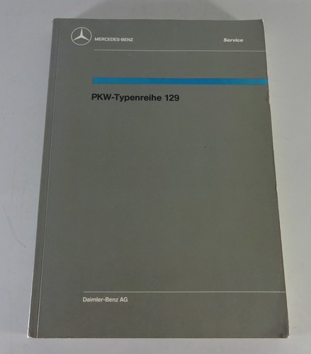Workshop manual mercedes - mercedes, benz