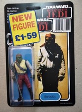 Star Wars vintage Barada Last 17 recarded on a tri-logo