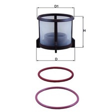 MAHLE KX72D2 FUEL FILTER