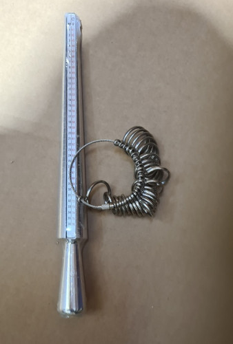Metal gauge and mandrel - gauge,
