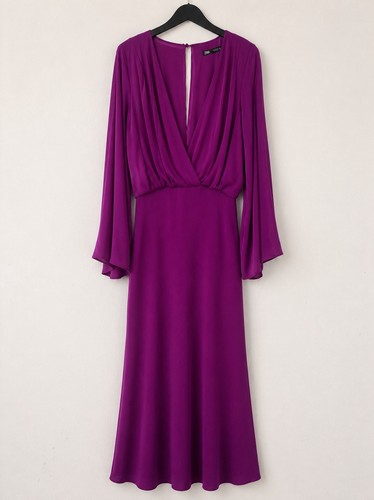 Zara size medium purple flared - zara,