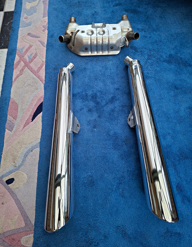 Triumph thunderbird exhaust - triumph,