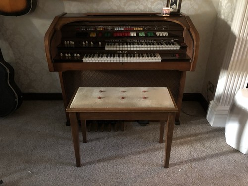 Elka electric organ - elka, music