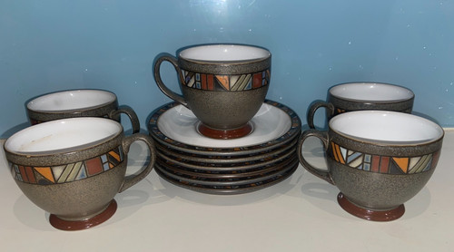 Denby marrakesh tea cups - marrakesh,