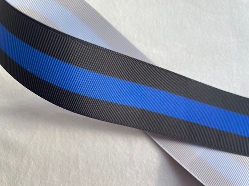 Black blue bold stripe