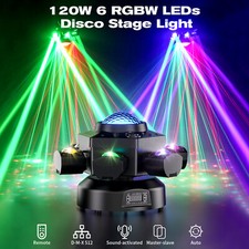 6 Arm Moving Head Light RGBW