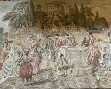 Large Vintage Woven  Tapestry