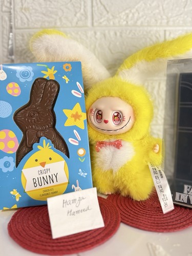 Soft toy bunny - figure, for