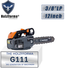 35.2cc G111 Gasoline Chainsaw 3/8"LP 050" 12inch Guide Bar For MS200T 020T