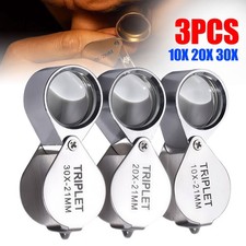 3 piece Jewelers Eye Loupe