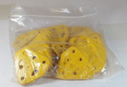 100 original meccano yellow - x,