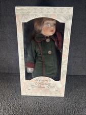 Porcelian Doll - "Katie" (LP4380) with Bicylce in Box by Leonardo Collection