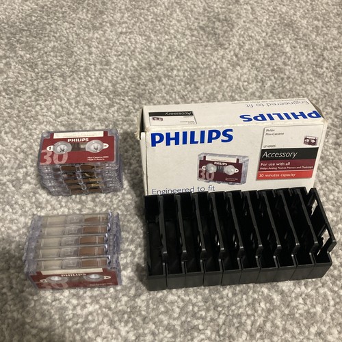 Philips mini cassette tapes - mini,
