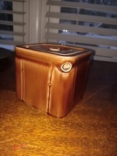 Cunard Queen Mary Brown Cube Teapot