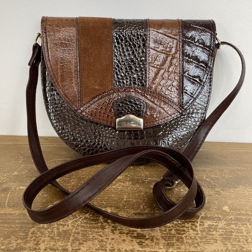 Vintage leather crossbody - vintage,