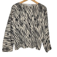 COS Womens Zebra Print Rounded