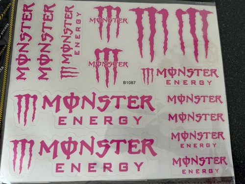 Monster energy sticker - a4,