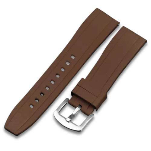 20mm 22mm rubber watch strap - 22mm,
