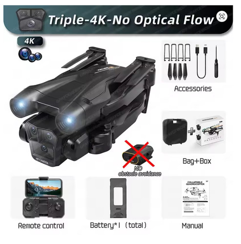 Foldable drone with - drone,