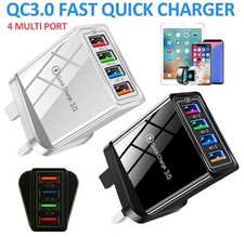 4 Multi-Port Fast Quick Charge